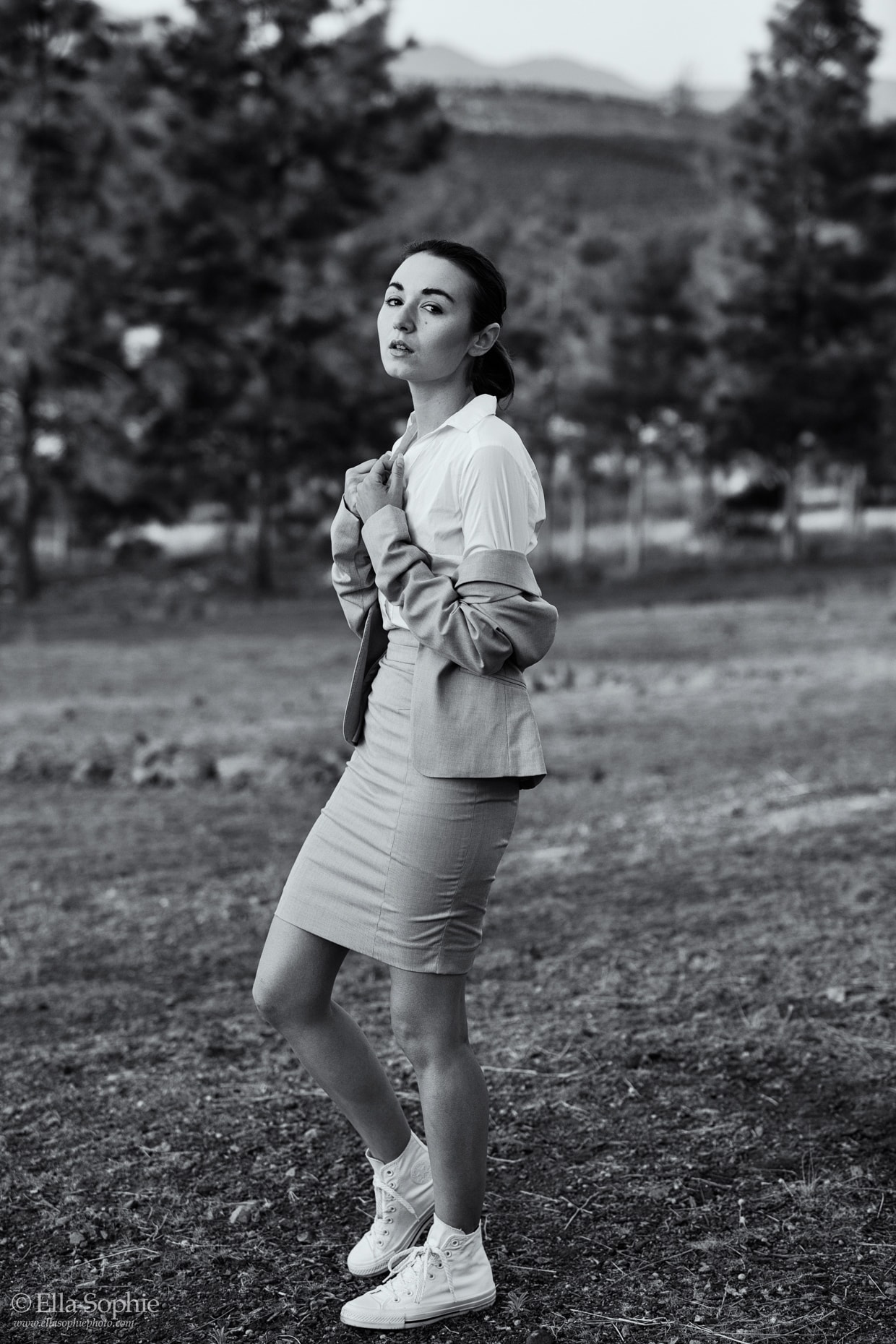I wear vans to work, fashion photography by Ella Sophie, Oakland CA