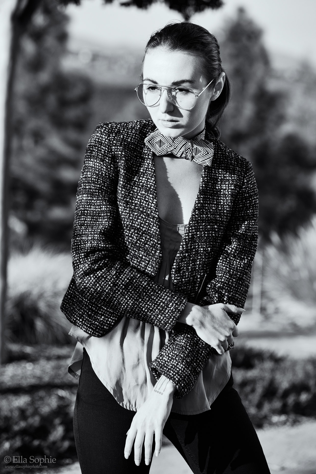 women in menswear, women in suits, by Oakland photographer Ella Sophie