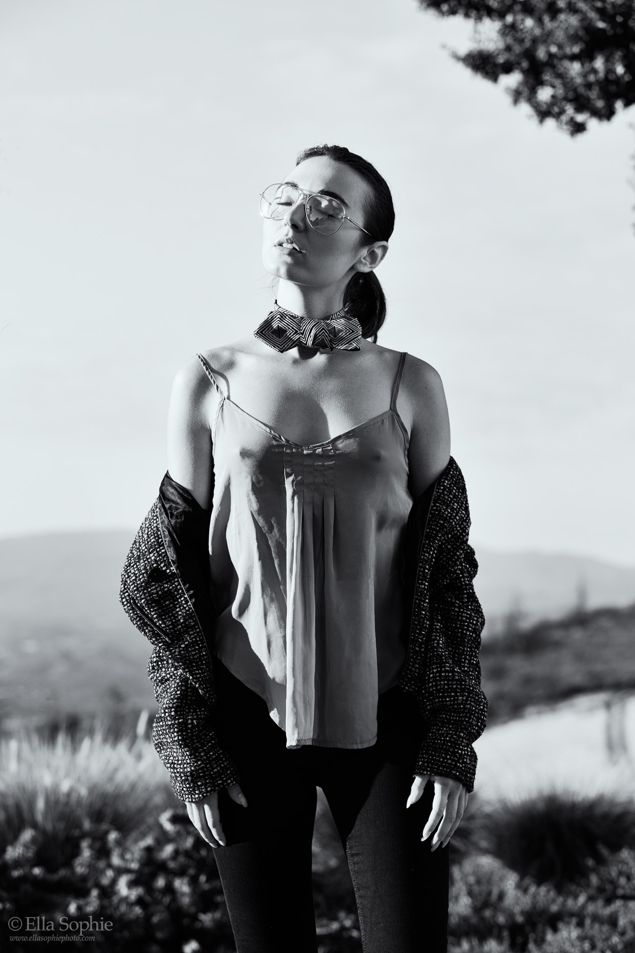 Women in menswear with attitude, hipster business style, tech girls. Photographer Ella Sophie