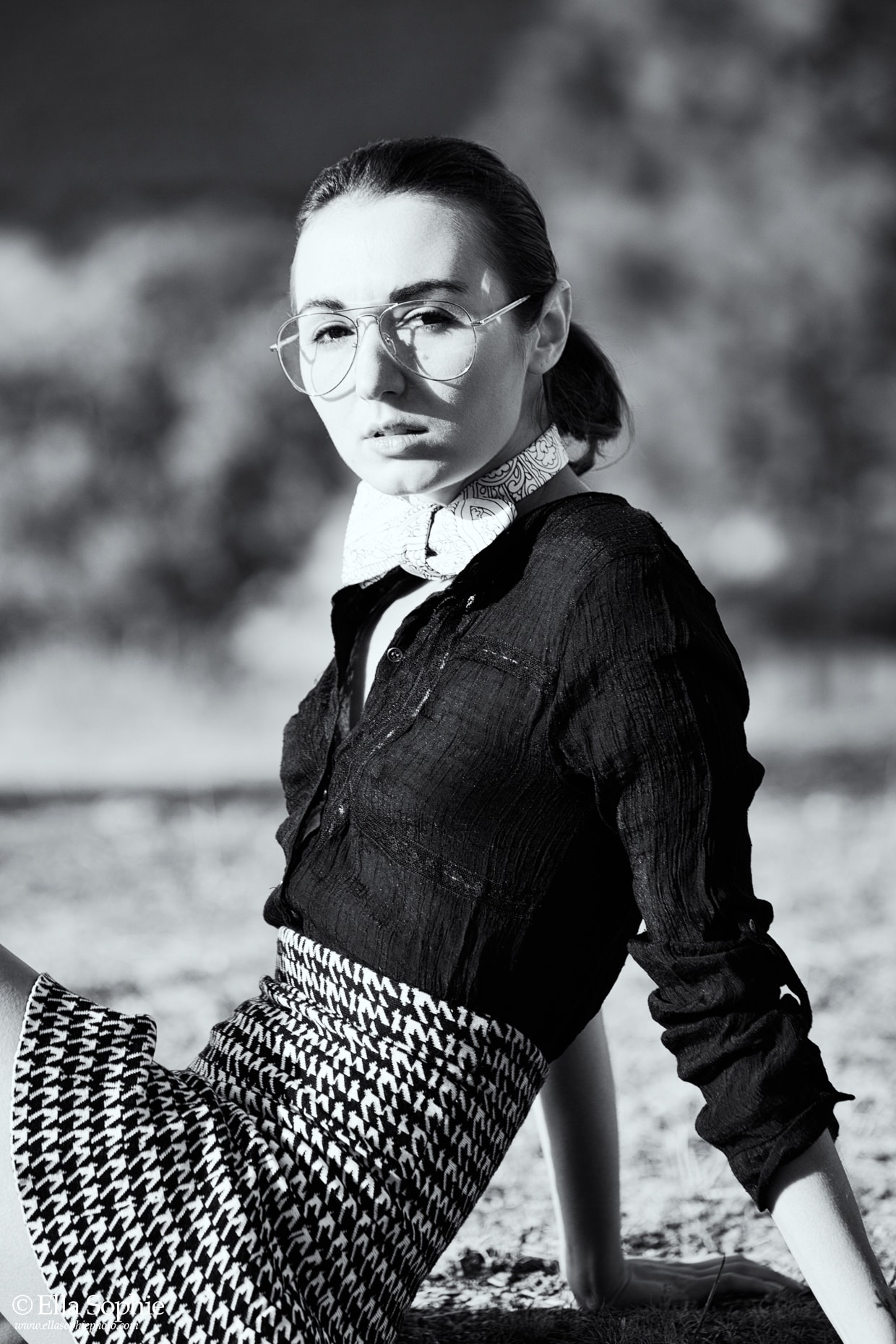 She wears the pants, women in menswear by California photographer Ella Sophie
