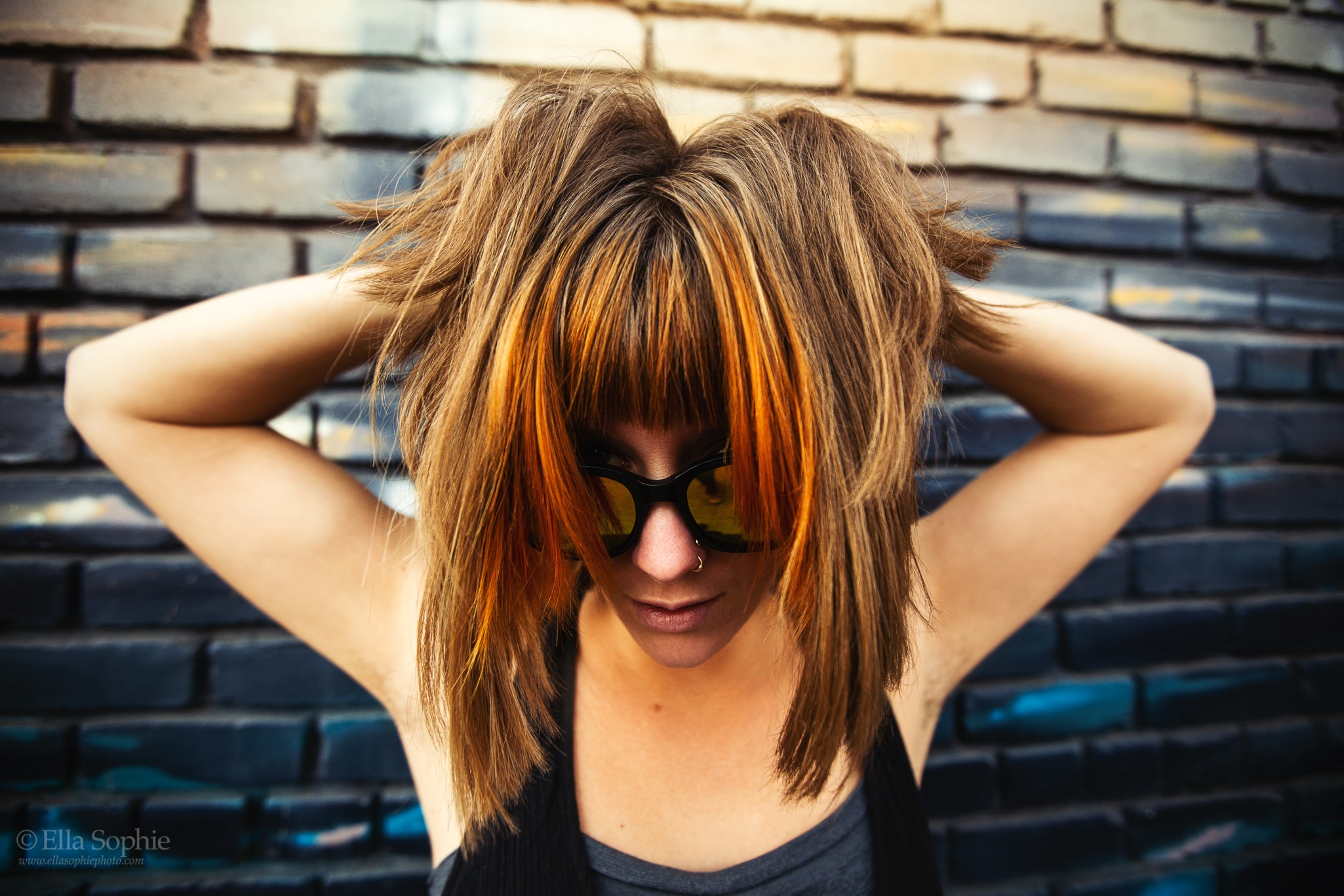 Alternative artistic portrait photography by Ella Sophie. Oakland CA
