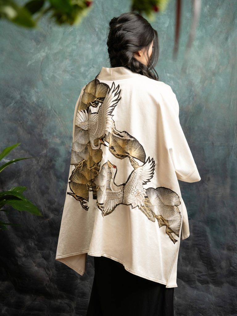 Kimono embroidery details by San Francisco photographer Ella Sophie